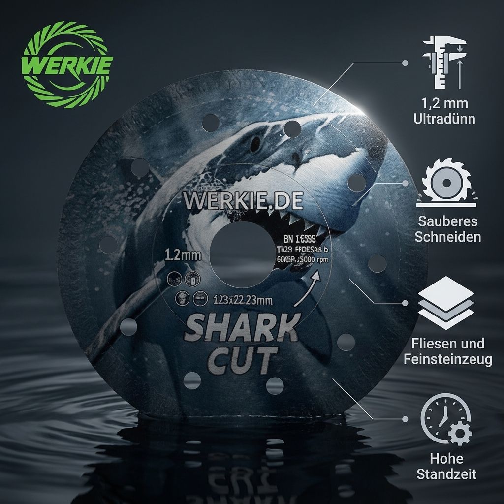 Shark Cut Pro 125 mm Diamanttrennscheibe (1,2mm)