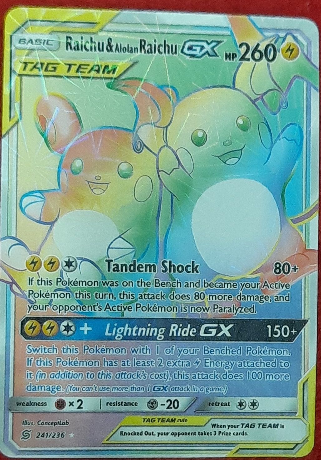RAICHU &amp; alolan RAICHU 