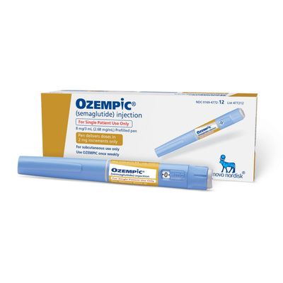 Ozempic® 2-mg dose (8 mg/3 mL subcutaneous pen injector)