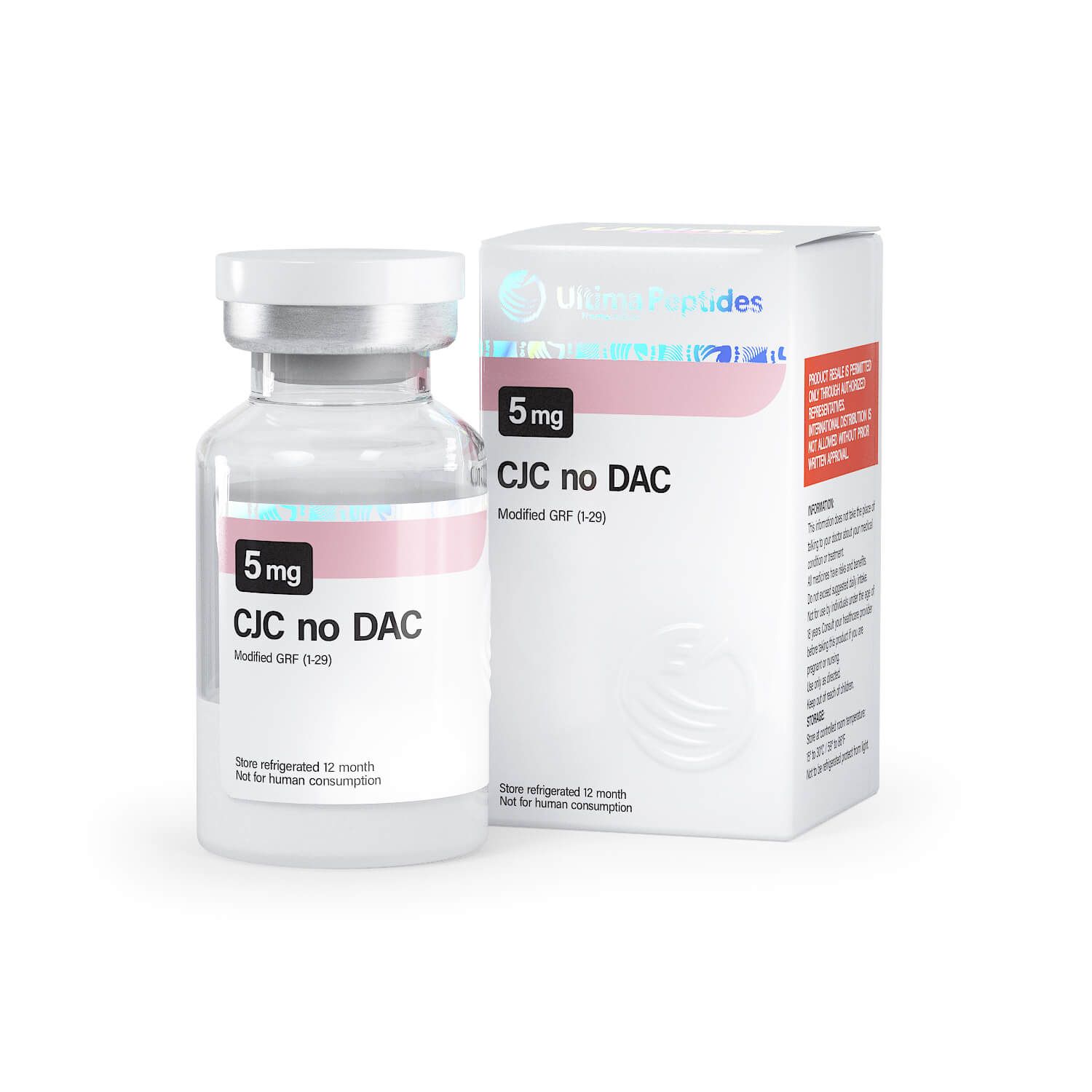 Ultima-CJC no DAC 5mg – 1 vial x 5 mg