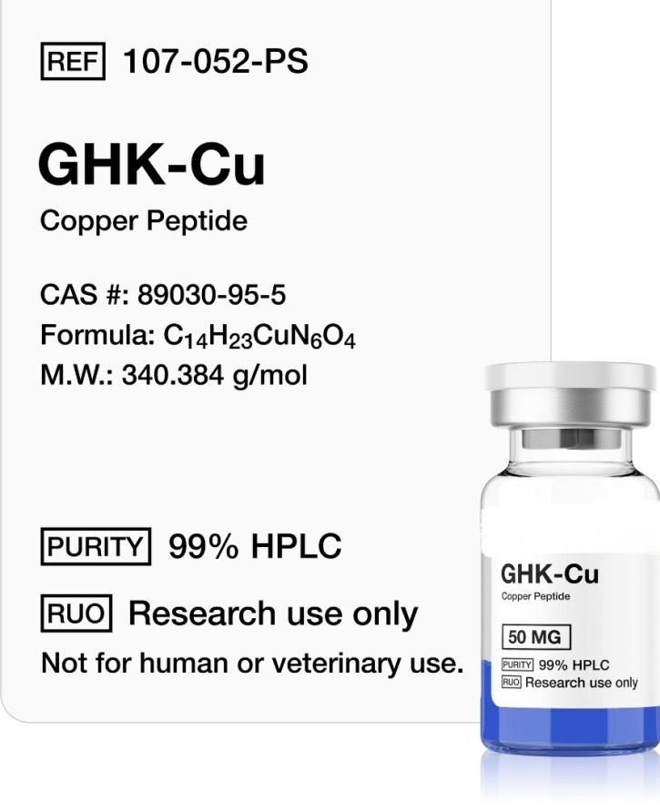 GHK-Cu 50mg Copper Peptide