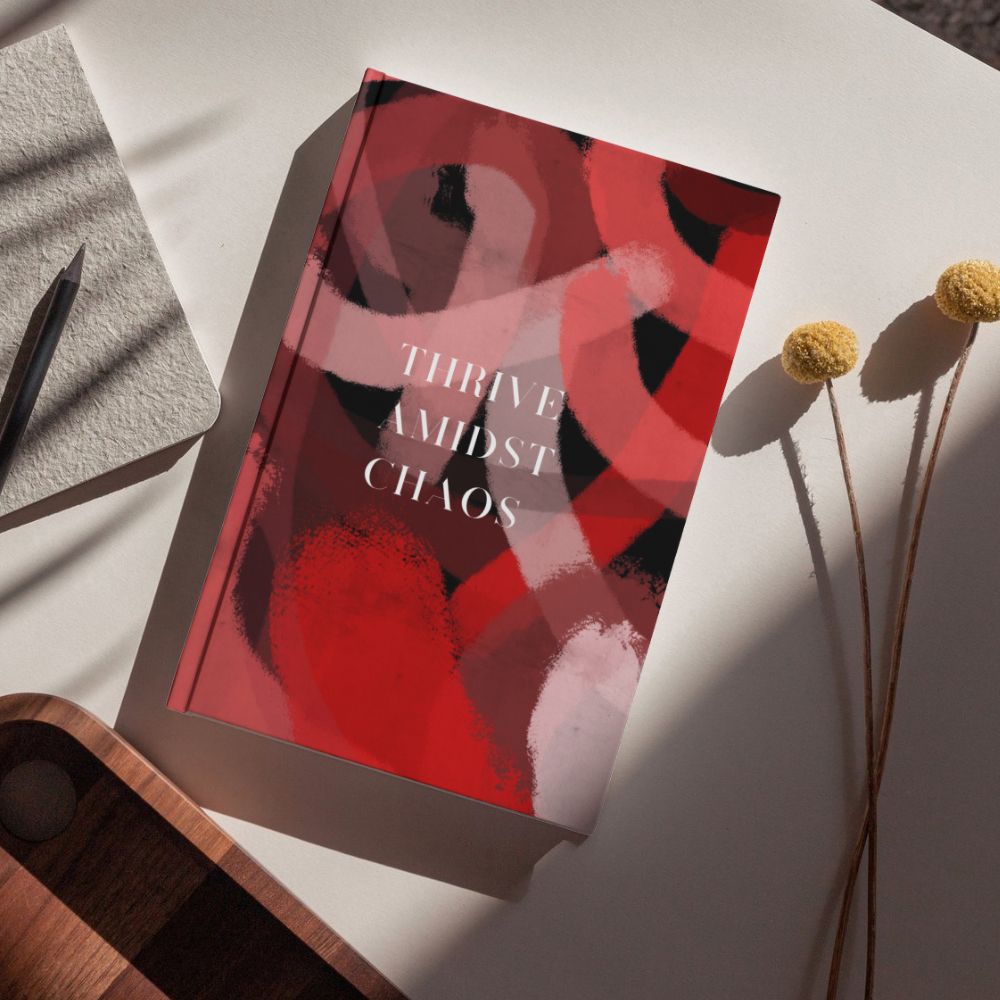 Thrive Amidst Chaos: Premium Business Diary &amp; Meeting Planner with Time-Saving Frameworks