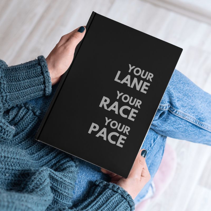 Your Lane Your Pace: 2025 Daily Planner &amp; Meeting Diary with Proven Frameworks (Premium Hardcover)