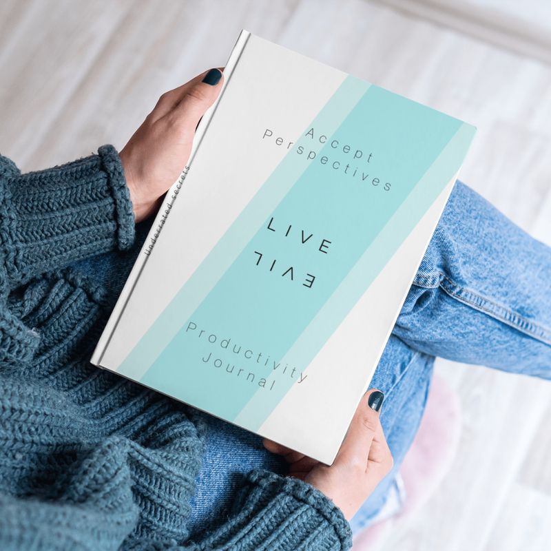 Live Evil Premium Diary: 2-in-1 Business Planner &amp; Meeting Journal with Proven Frameworks
