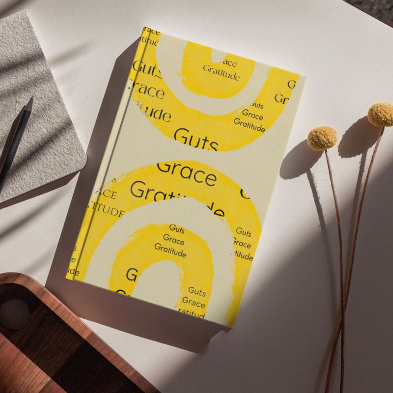Guts Grace Gratude- Diary &amp; Productivity Planner: Premium 2-in-1 Meeting Journal with Time-Saving Frameworks