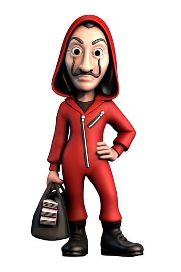 La casa de papel Figura Minix Tokyo w/ Mask 12 cm