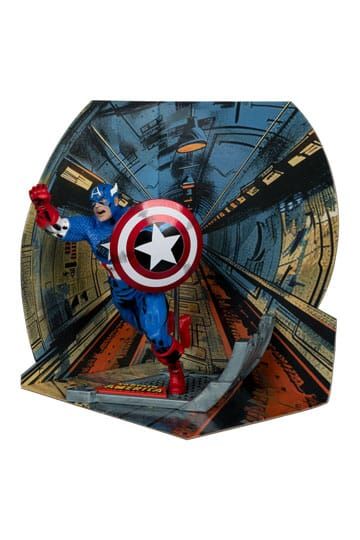 Marvel Collection Estatua PVC 1/10 Captain America (Captain America #100) 12 cm Estatuas Marvel
