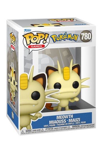 Pokemon POP! Games Vinyl Figura Meowth 9 cm