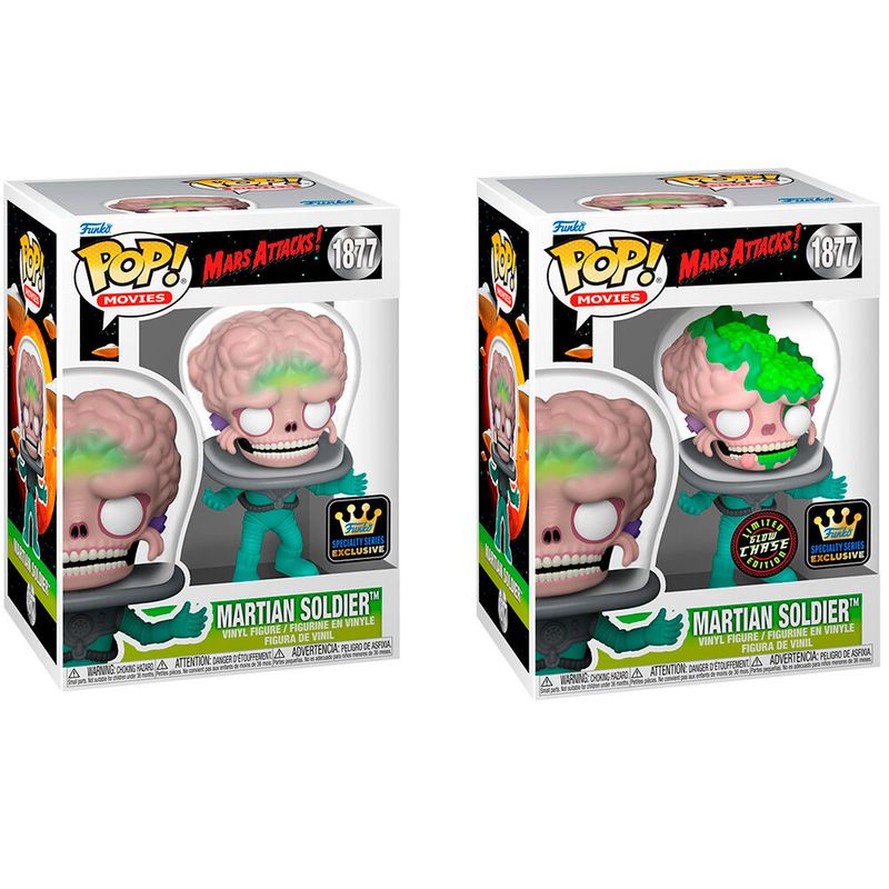 bundle Figura POP Mars Attacks Martian Soldier Exclusive