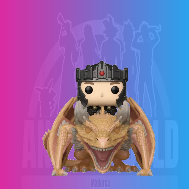 Funko POP! Ride Aegon Targaryen With Sunfyre - Juego de Tronos La Casa del Dragón