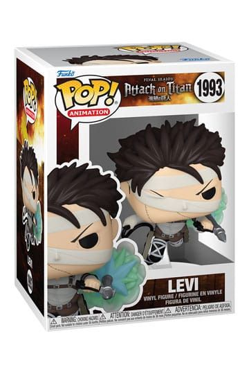 (RESERVA( Attack on Titan Figura POP! Animation Vinyl Levi (SP-1) 9 cm