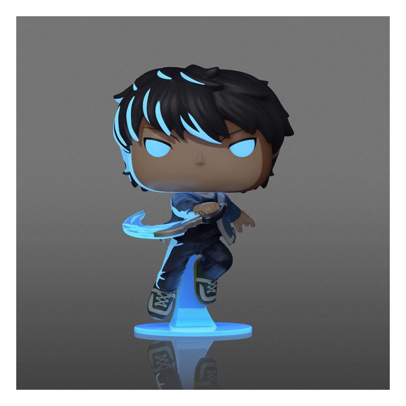 (RESERVA) Solo Leveling POP! Animation Vinyl Figura Sung Jinwoo with Chase 9 cm (OPCION CHASE)