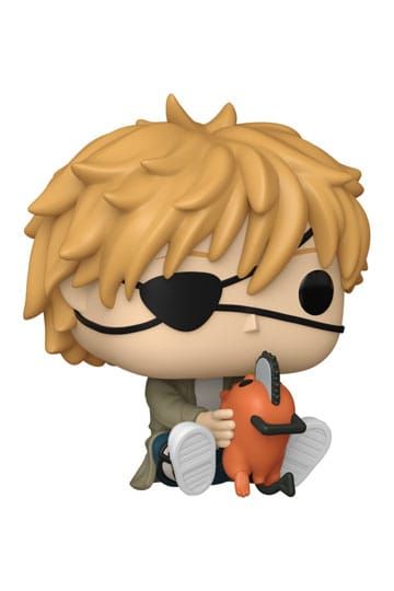 Chainsaw Man POP! Games Vinyl Figura Denji & Pochita 9 cm