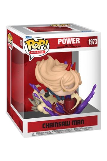 (RESERVA) Chainsaw Man POP! Deluxe Vinyl Figura Power (Blood Mallet) 16 cm