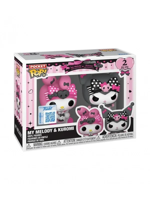 RESERVA Funko POP! Pocket 2-Pack My Melody and Kuromi - Sanrio