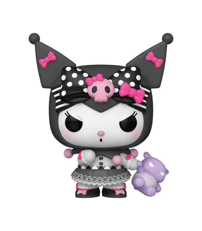 RESERVA Funko POP! Vinyl (Exc) Kuromi (With Toy) - Sanrio. Figura en vinilo de aproximadamente 10 cm de altura. Presentado en caja con ventana.