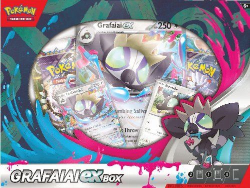 Caja Grafaiai Ex de Pokémon TCG