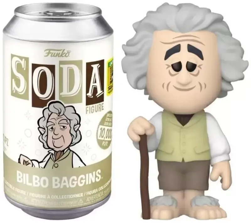 POP! SODA – El Señor de los Anillos: Bilbo Baggins 11cm (OPCIÓN CHASE)