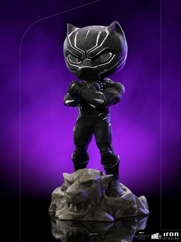 Minifigura MiniCo Black Panther 15 cm – Iron Studios