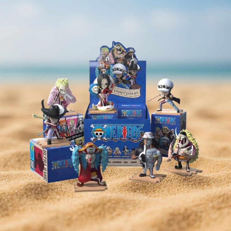 One Piece: Freeny's Hidden Dissectibles Warlords Edition 4 inch Vinyl Figure Blind Box Assortment