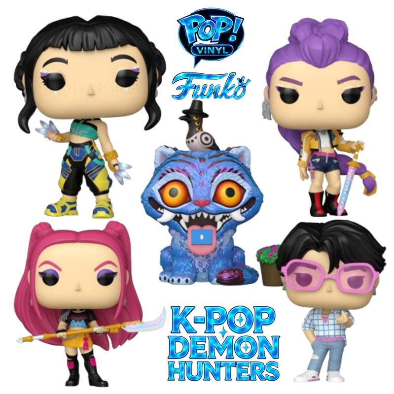 Funko POP! K-Pop Demon Hunters Pack 5 Figuras