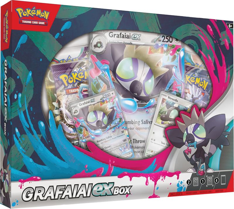 Pokemon Grafaiai ex Box - EN