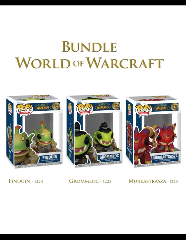 ​Bundle World of Warcraft (​Finduin, Grommloc y Murkastrazsa) Preventa
