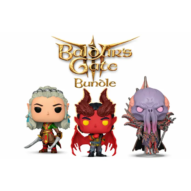 ​Funko POP! Games Baldur’s Gate Bundle 3 Figuras (Preventa)