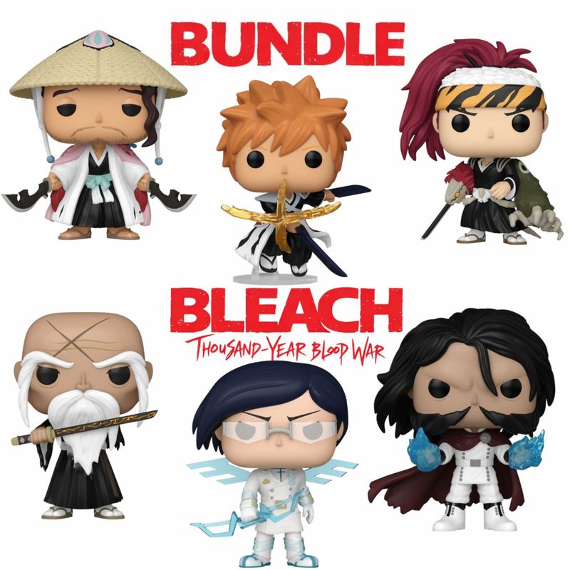 ​Funko POP! Animation Bleach Bundle x 6 Figuras (Preventa)