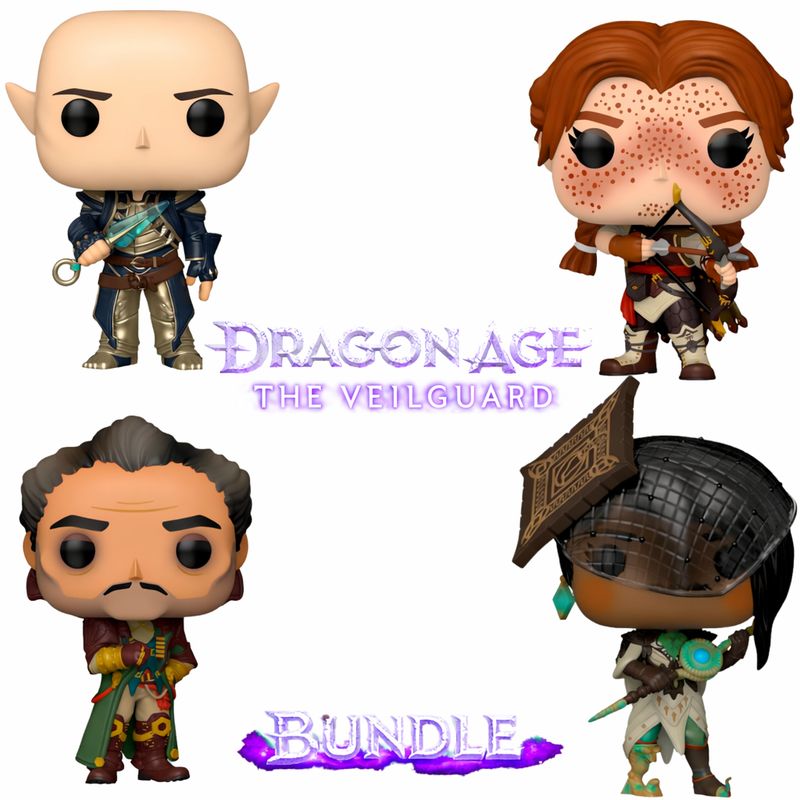 ​Funko POP! Games Dragon Age The Veilguard Bundle 4 Figuras (Preventa)
