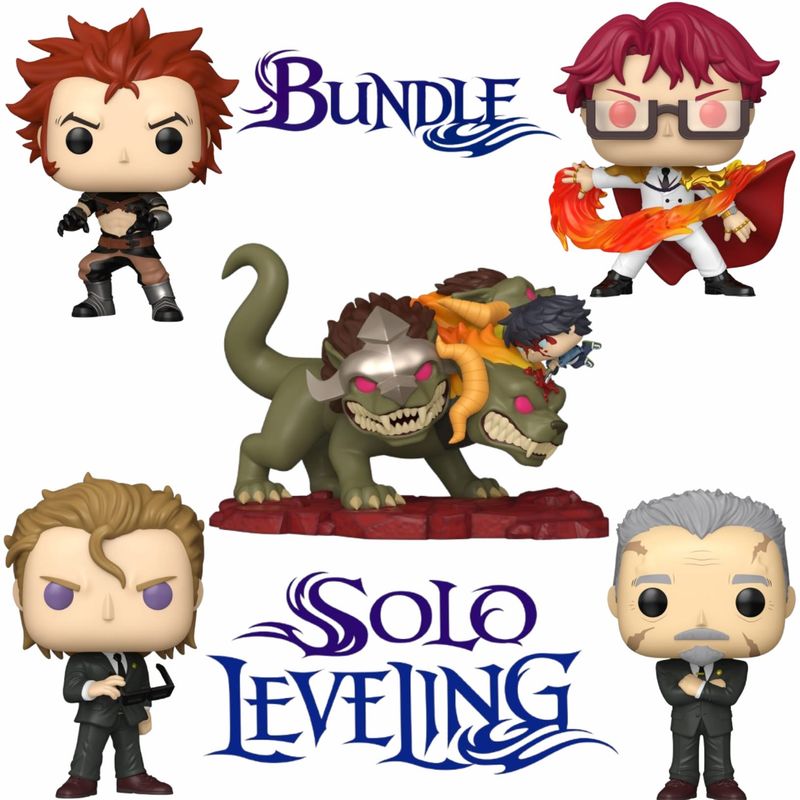 Funko POP! Animation Solo Leveling Bundle 5 Figuras (Preventa)
