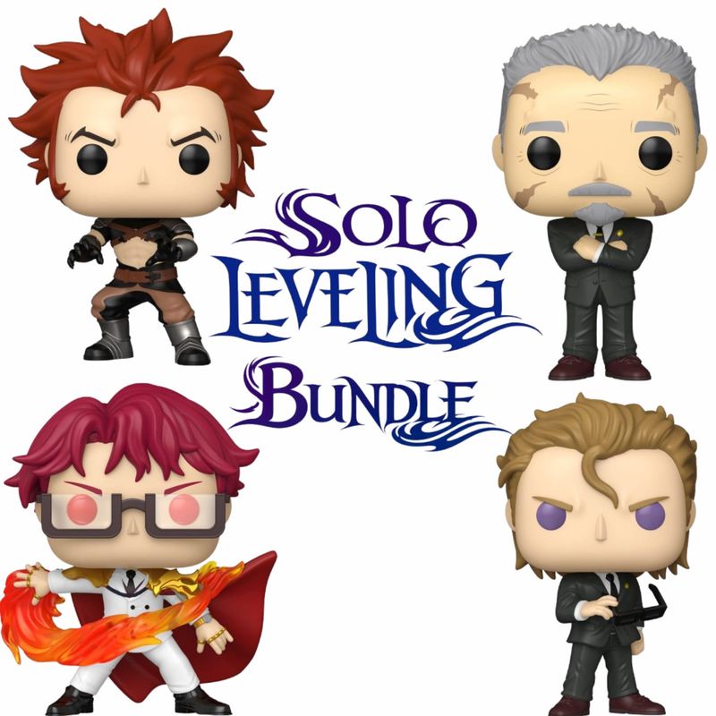 ​Funko POP! Animation Solo Leveling Bundle 4 figuras (Preventas)