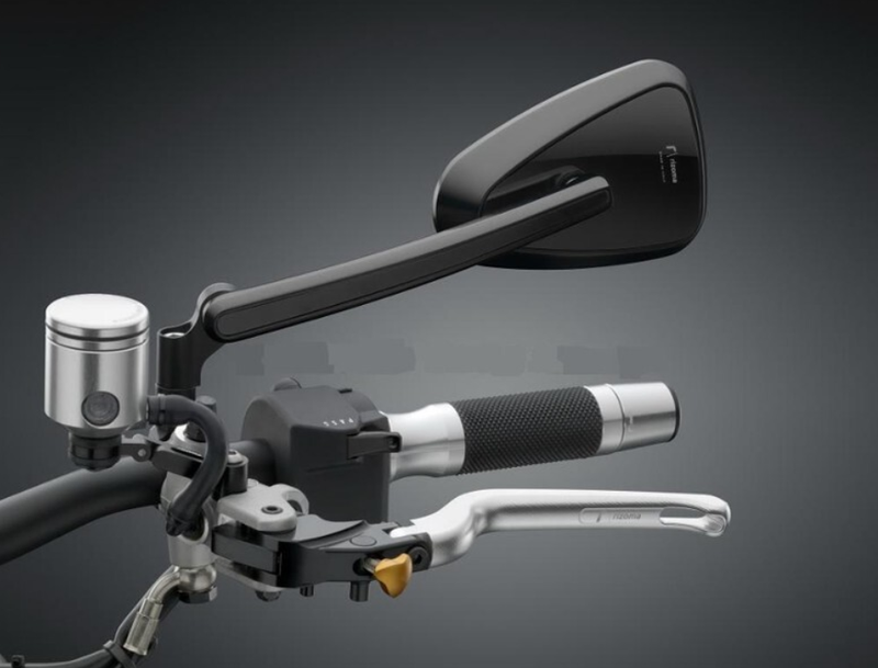 Lusterko Rizoma Street czarne, obustronne