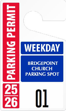 Bridgepoint Parking Pass