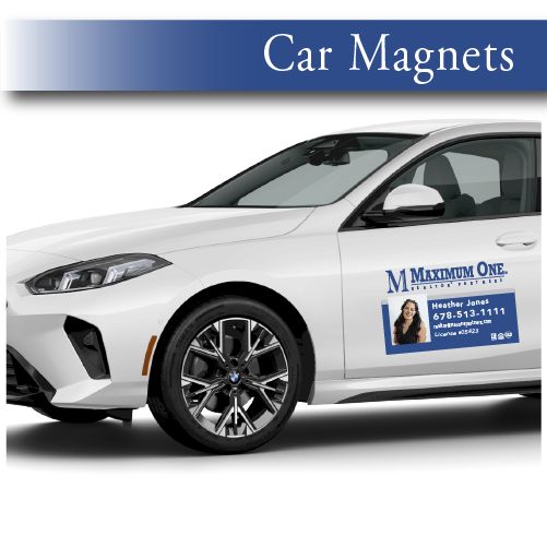 18"x12" Car Magnet Signs (set of 2)