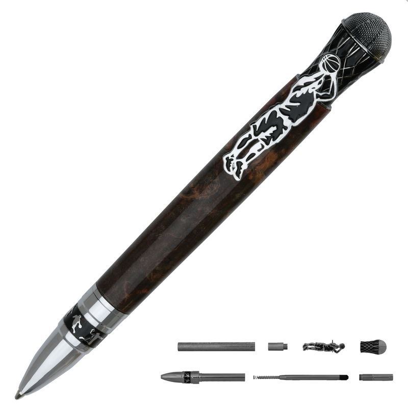 Basketball Pen - Chrome