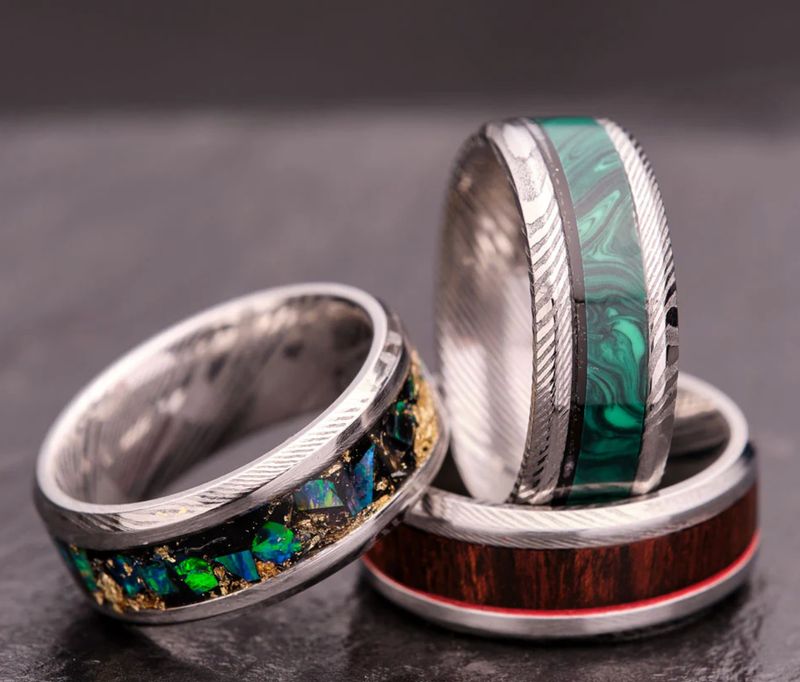 Opal Inlay Ring