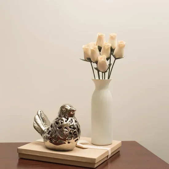 Assorted White Roses