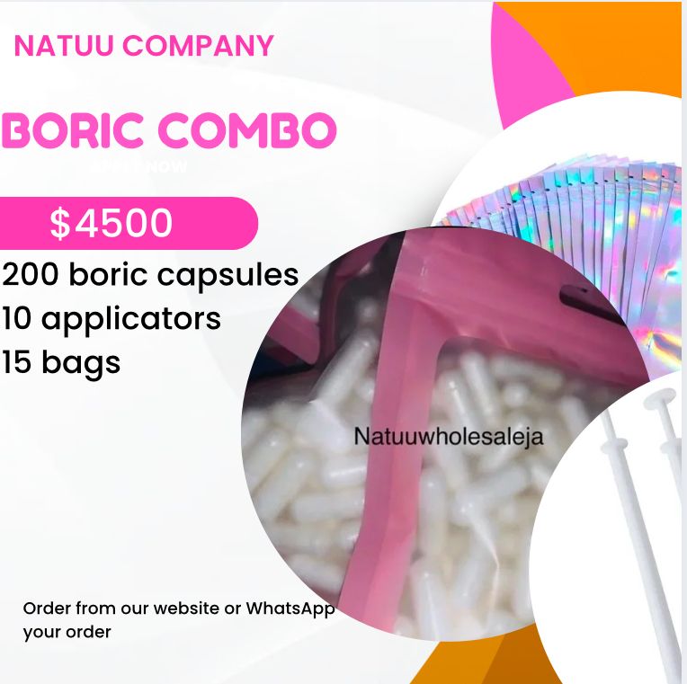 BORIC CAPSULES BUSINESS STARTER COMBO