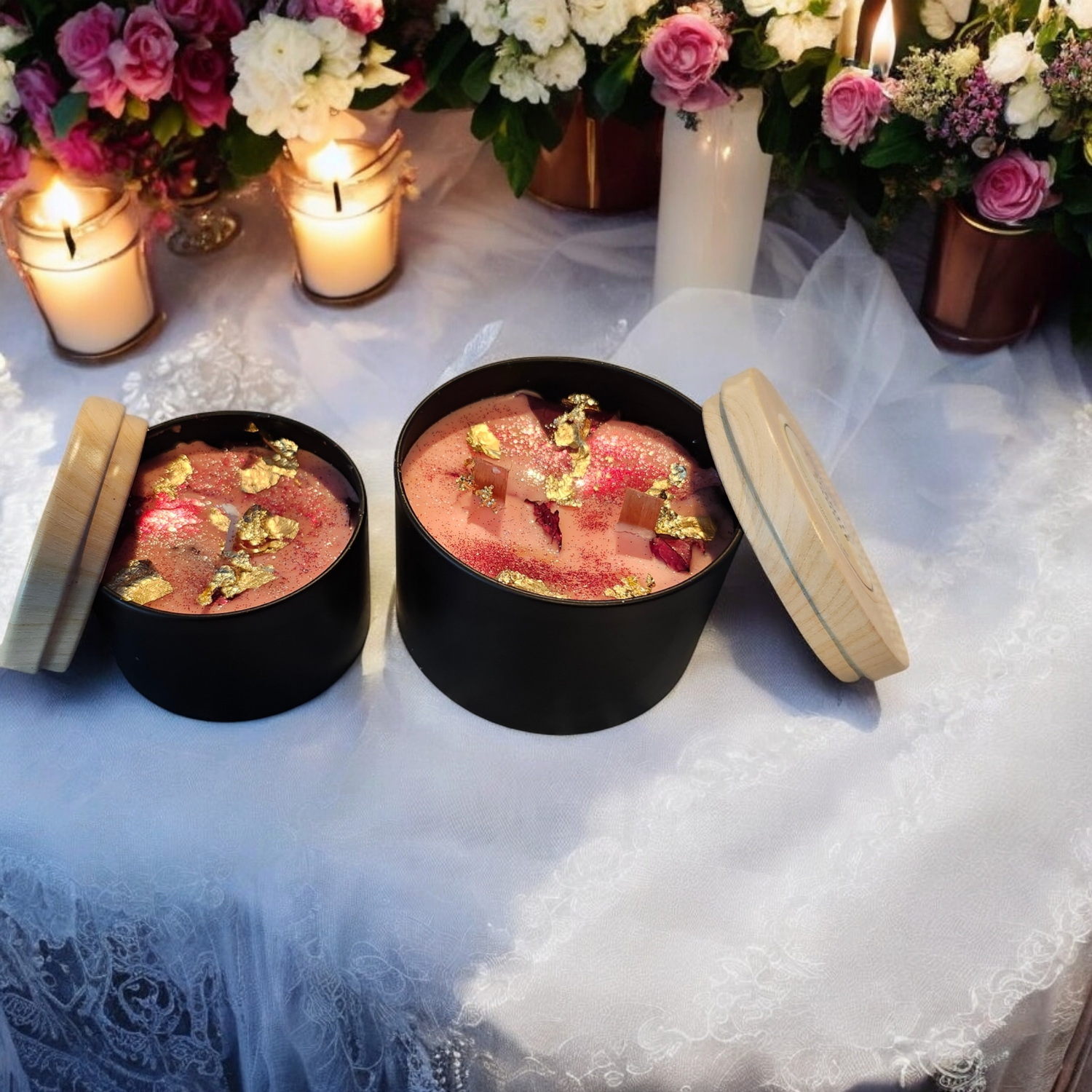 Rose Gold Candle