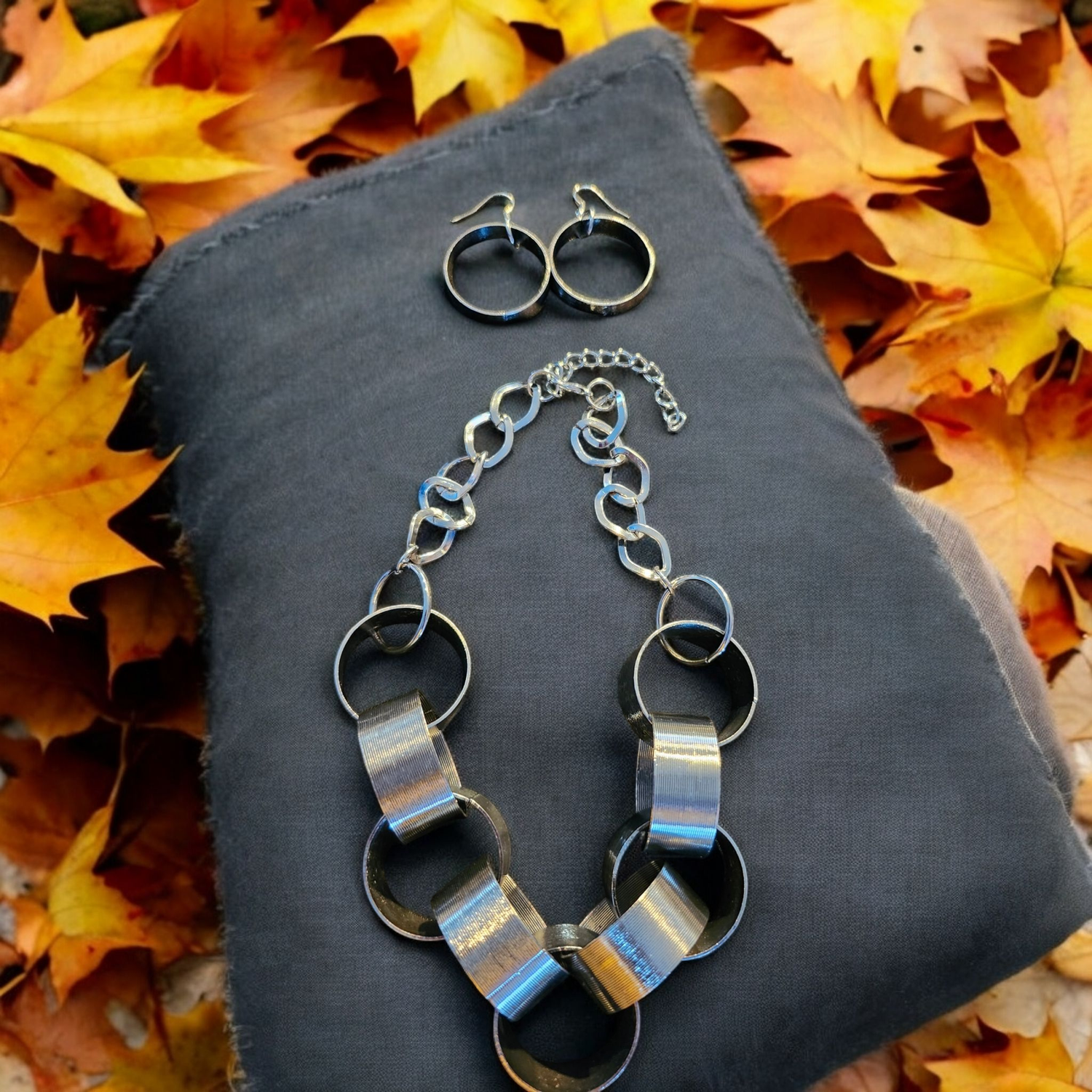 Silver Chain Style Necklace