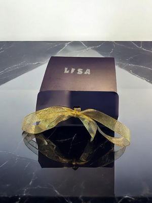 Gold Bow With Name