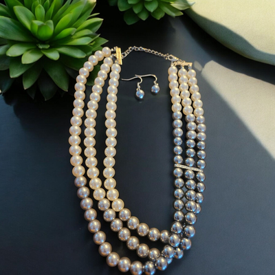 Pretty Pearls Necklace Set