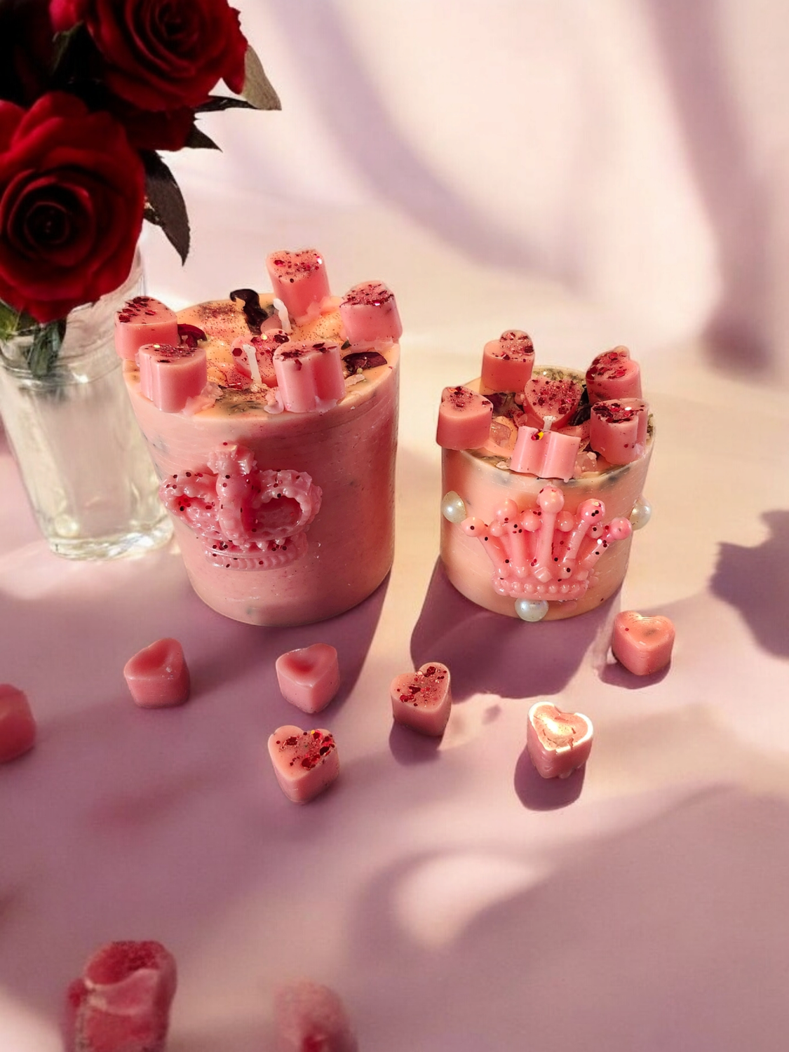 King and Queen Love Candles