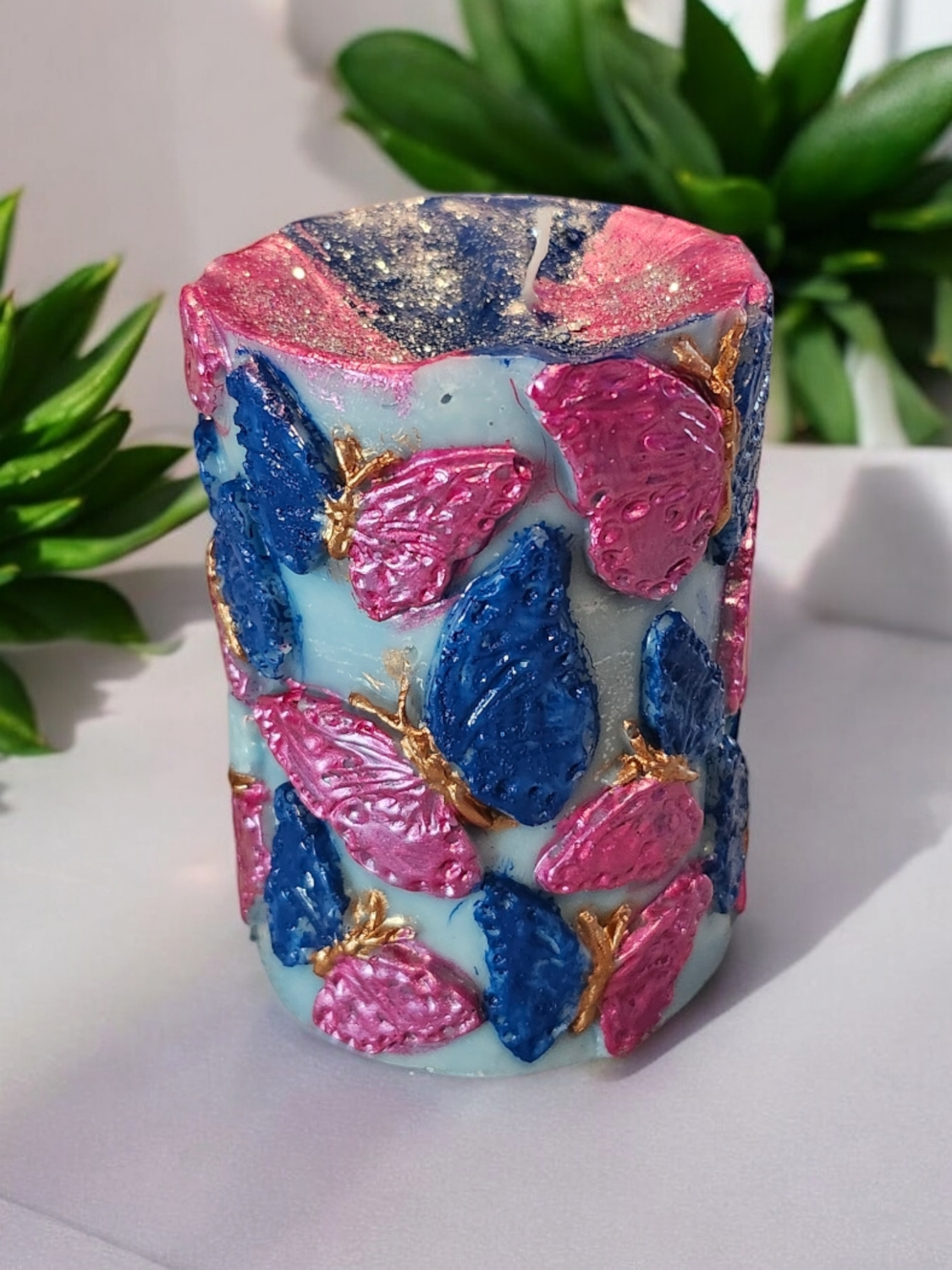 Lovely Butterfly Candle