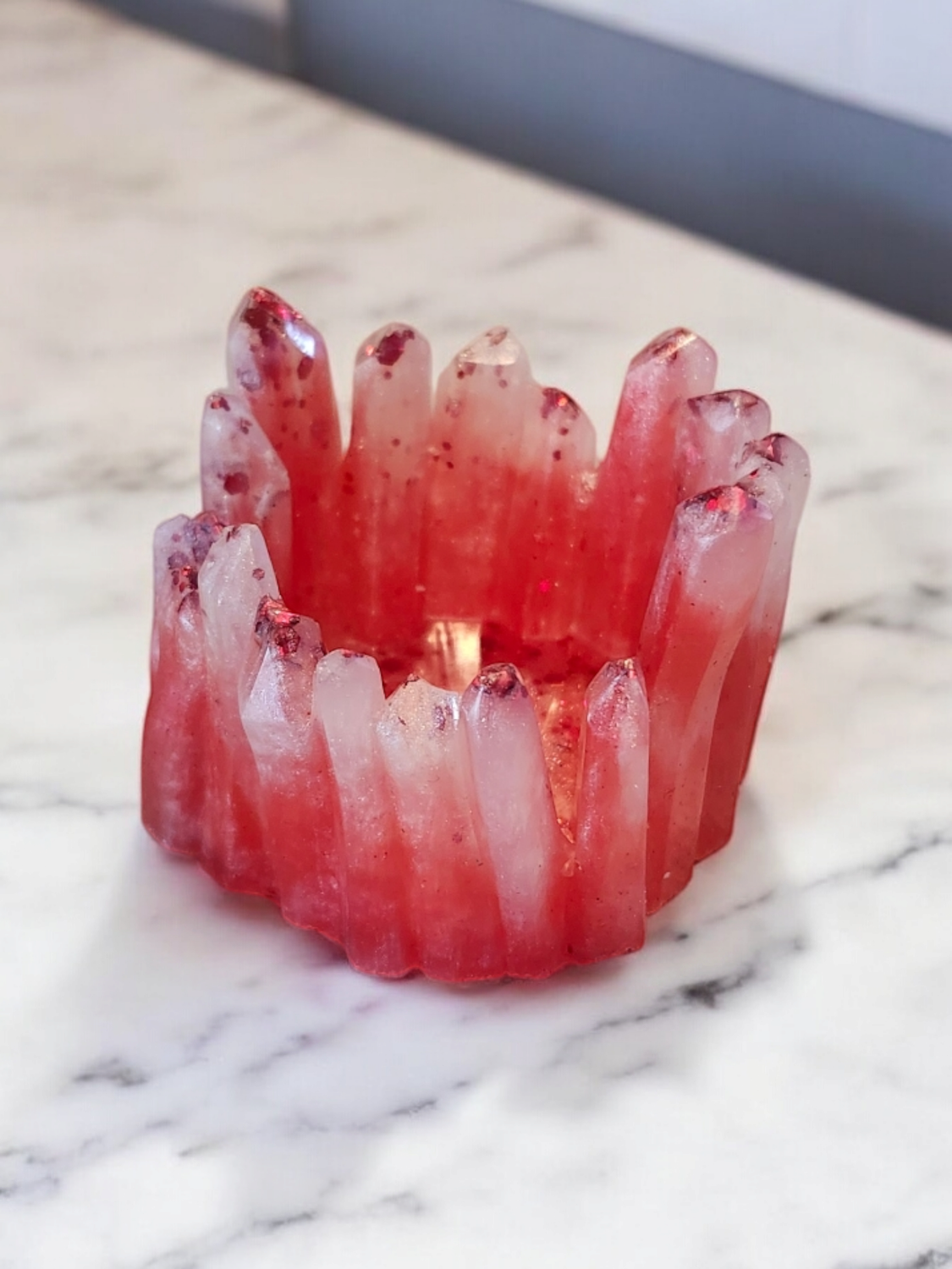 Crystal Candle Holder