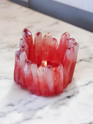 Crystal Candle Holder