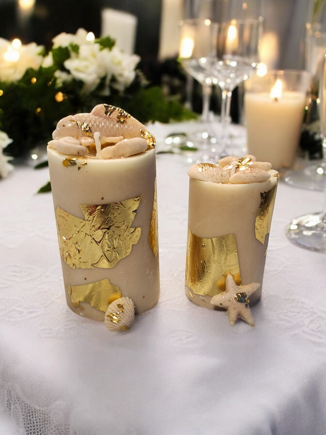 By the Beach Candle Set