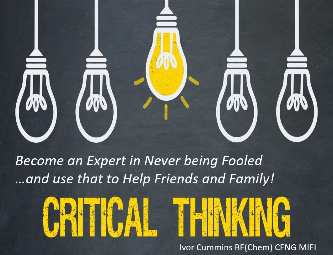 Critical Thinking Masterclass (~$29) - Less than half price for Supporters