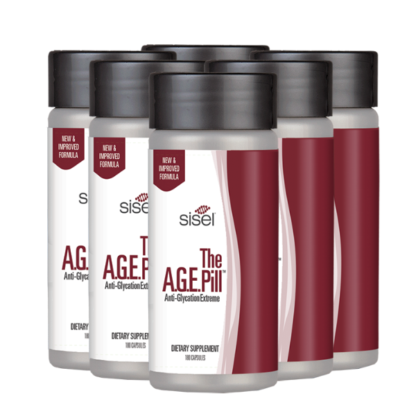 6 Pack The A.G.E. Pill™ Anti-Glycation Extreme
